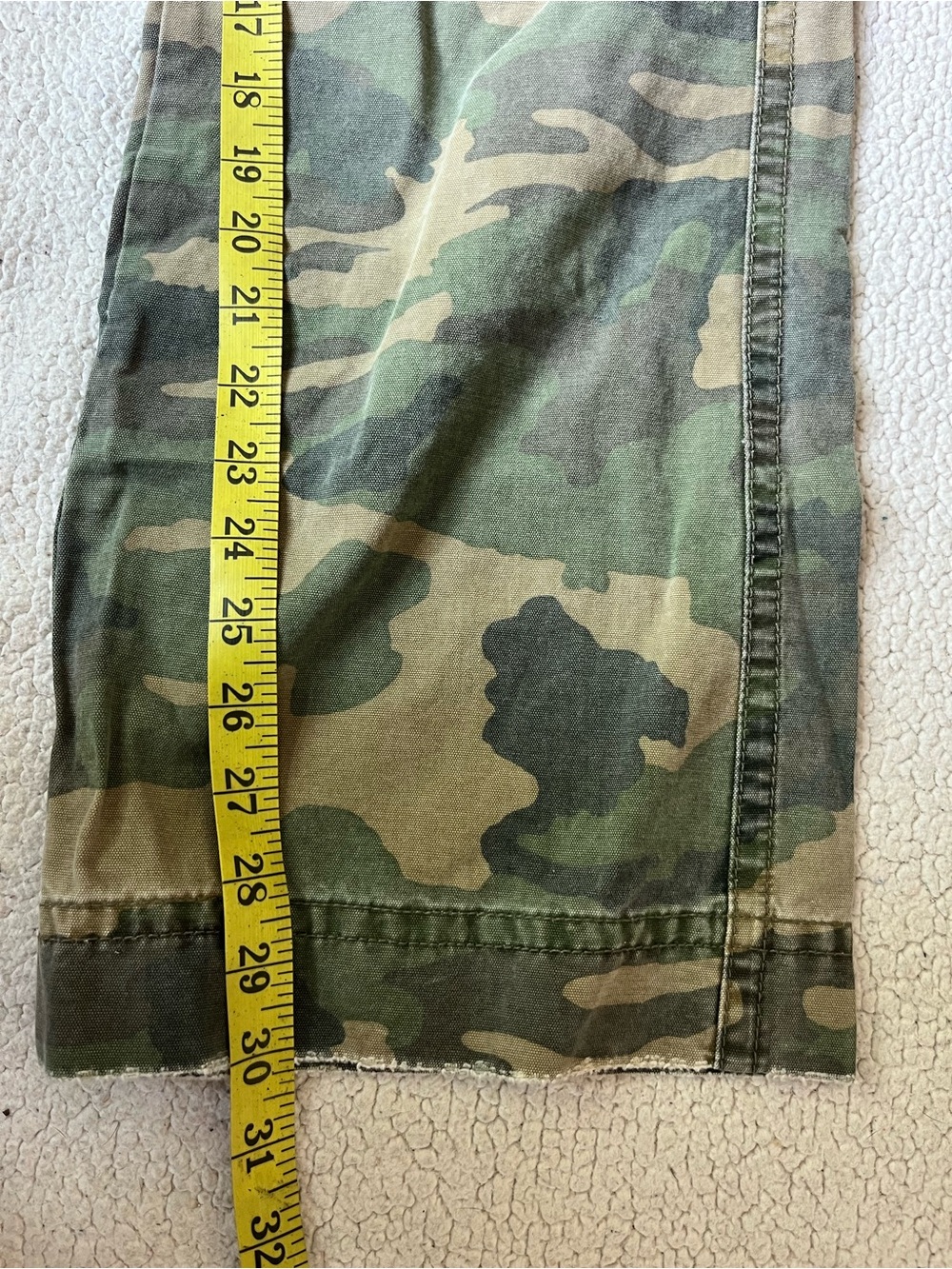 Y2K OLD NAVY ARMY CARGO PANTS WOMENS 4 - Picture 5 of 8